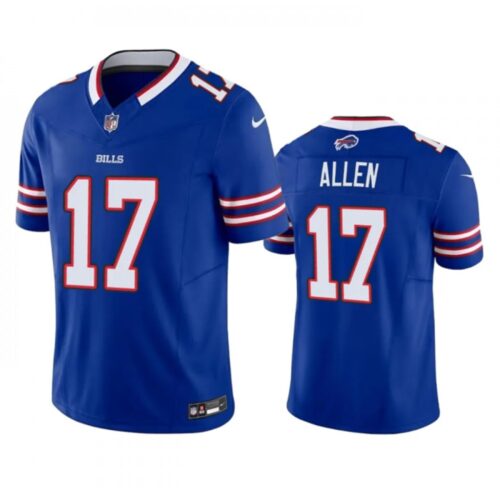 686139fe921ad_1 Men's Buffalo Bills #17 Josh Allen Blue 2023 F.U.S.E. Vapor Untouchable Limited Stitched Jersey