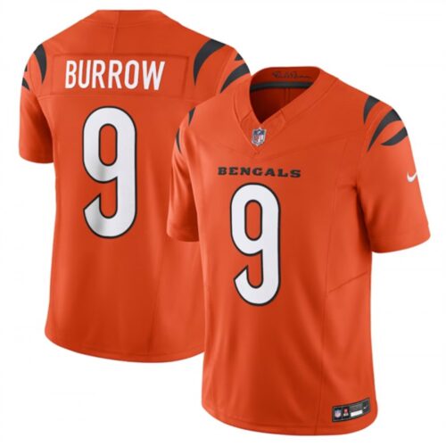 68613a124922a_1 Men's Cincinnati Bengals #9 Joe Burrow Orange 2023 F.U.S.E. Vapor Untouchable Limited Stitched Jersey