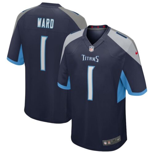 68613a1f4aa3b_1 Men's Tennessee Titans #1 Cameron Ward Nike Navy 2025 NFL Draft First Round Pick Alternate Game Jersey
