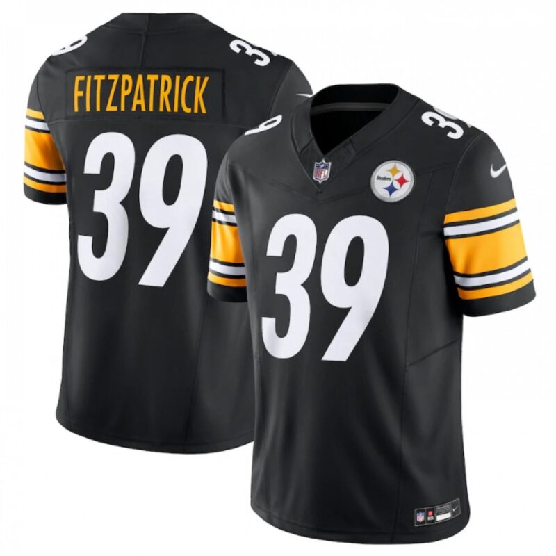68613a6587d65_1 Men's Pittsburgh Steelers #39 Minkah Fitzpatrick Black 2023 F.U.S.E. Vapor Untouchable Limited Jersey