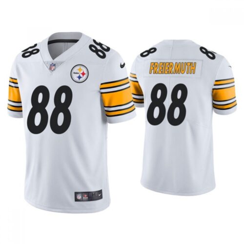 68613a6a1451f_1 Men's Pittsburgh Steelers #88 Pat Freiermuth White Vapor Untouchable Limited Stitched Jersey