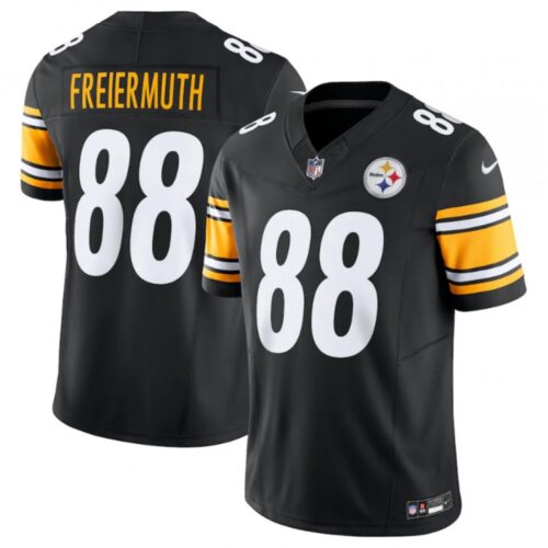 68613a6c3df8a_1 Men's Pittsburgh Steelers #88 Pat Freiermuth Black 2023 F.U.S.E. Vapor Untouchable Limited Jersey