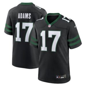68613aaca4f30_1 Men's New York Jets #17 Davante Adams Legacy Black Alternate Game Jersey