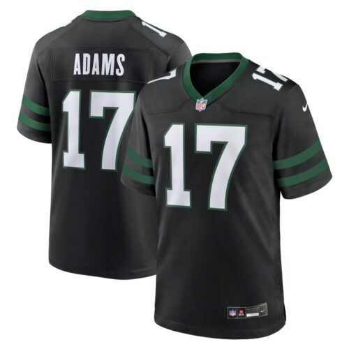 68613aaca4f30_1 Men's New York Jets #17 Davante Adams Legacy Black Alternate Game Jersey