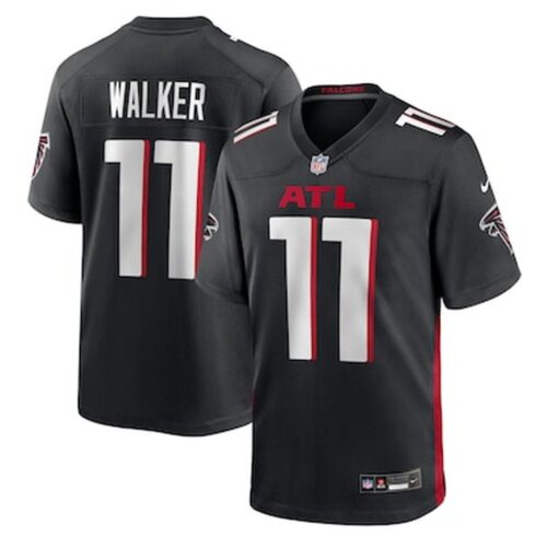 68613adbe2ec4_1 Men's Atlanta Falcons #11 Jalon Walker Nike Black 2025 NFL Draft First Round Pick Game Jersey