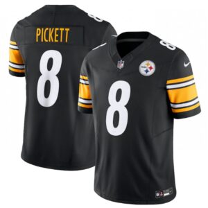 68613b1ec3344_1 Men's Pittsburgh Steelers #8 Kenny Pickett Black 2023 F.U.S.E. Vapor Untouchable Limited Jersey
