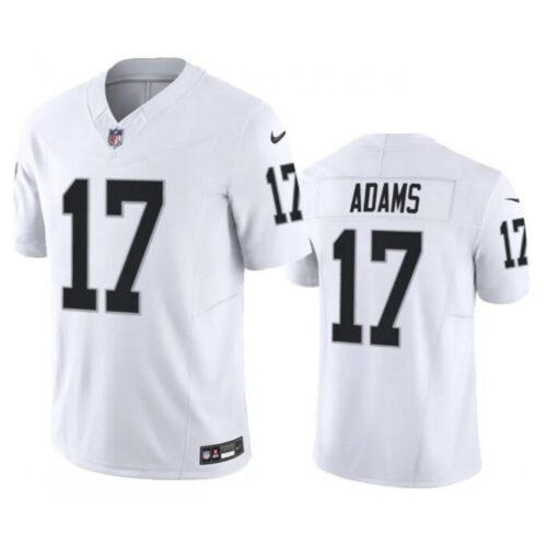 68613b2f3f7eb_1 Youth Las Vegas Raiders #17 Davante Adams White 2023 F.U.S.E Vapor Untouchable Stitched Football Jersey