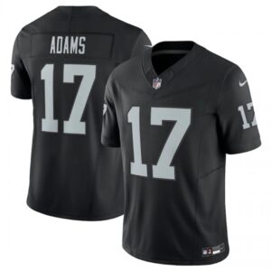 68613b336fd57_1 Men's Las Vegas Raiders #17 Davante Adams Black 2023 F.U.S.E Vapor Untouchable Stitched Football Jersey