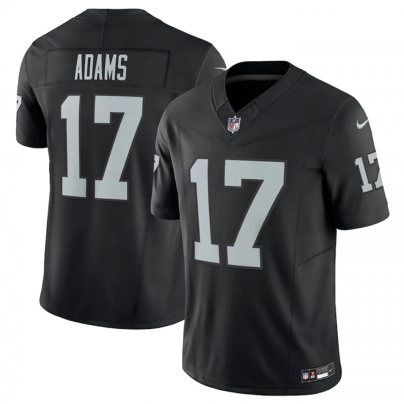 68613b336fd57_1 Men's Las Vegas Raiders #17 Davante Adams Black 2023 F.U.S.E Vapor Untouchable Stitched Football Jersey