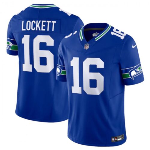 68613c082f708_1 Men's Seattle Seahawks #16 Tyler Lockett Royal 2023 F.U.S.E. Vapor Limited Throwback Stitched Jersey