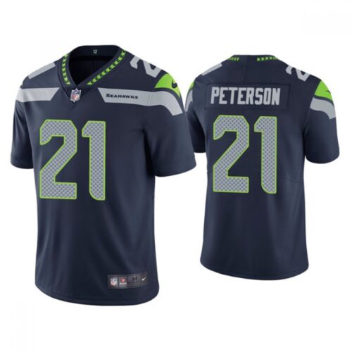 68613c0f1211b_1 Men's Seattle Seahawks #21 Adrian Peterson Navy Vapor Untouchable Limited Stitched Jersey
