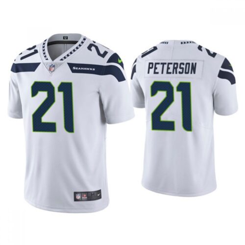 68613c35da085_1 Men's Seattle Seahawks #21 Adrian Peterson White Vapor Untouchable Limited Stitched Jersey