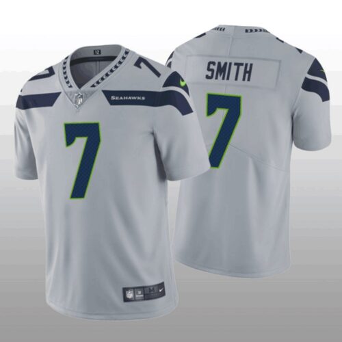 68613c4363d15_1 Men's Seattle Seahawks #7 Geno Smith Grey Vapor Untouchable Limited Stitched Jersey