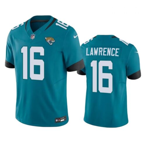 68613c55814b7_1 Men's Jacksonville Jaguars #16 Trevor Lawrence Teal 2023 F.U.S.E Vapor Untouchable Limited Stitched Jersey