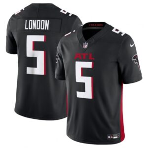 68613c78d6fa7_1 Men's Atlanta Falcons #5 Drake London Black 2023 F.U.S.E. Vapor Untouchable Limited Stitched Football Jersey