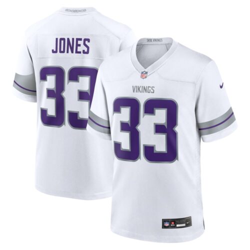 68613c9b0909f_1 Men's Aaron Jones White Minnesota Vikings Alternate Game Player Jersey