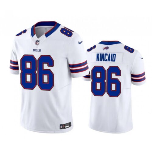 68613cb5e3194_1 Men's Buffalo Bills #86 Dalton Kincaid White 2023 F.U.S.E. Vapor Untouchable Stitched Football Jersey