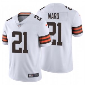 68613cf4c1ca3_1 Men's Cleveland Browns #21 Denzel Ward 2020 New White Vapor Untouchable Limited Stitched Jersey