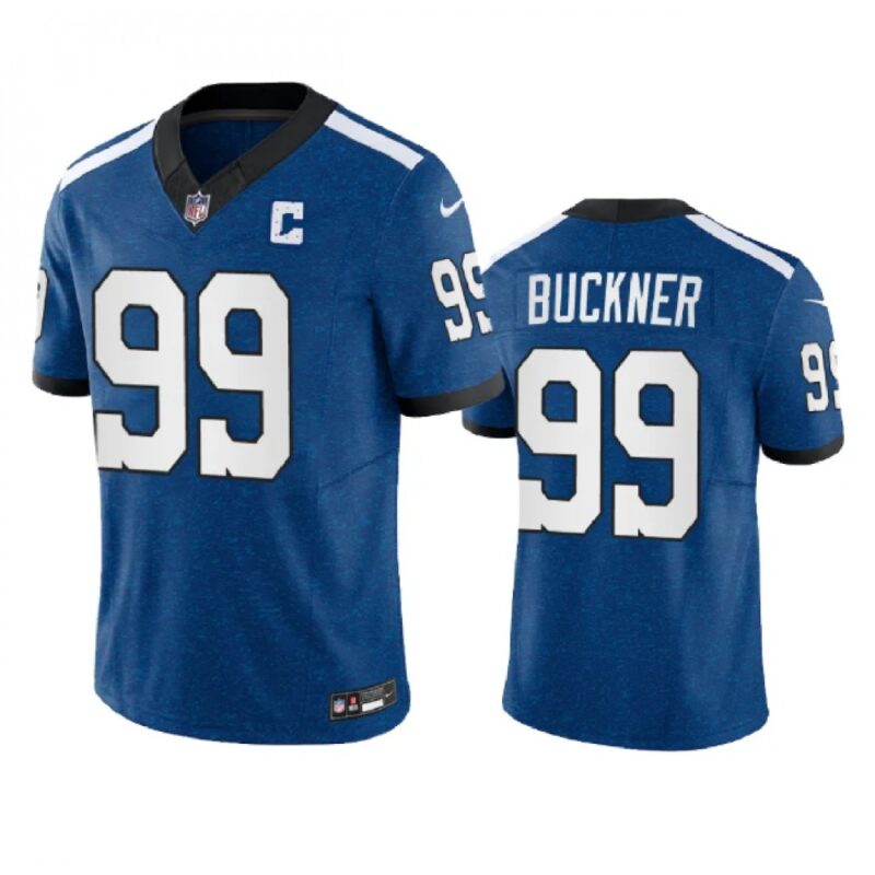 68613d1206d45_1 Men's Indianapolis Colts #99 DeForest Buckner Royal 2023 F.U.S.E. Indiana Nights Limited Stitched Football Jersey