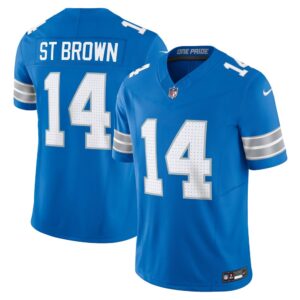 68613d24a77a5_1 Men's Detroit Lions #14 Amon-Ra St. Brown Blue Vapor F.U.S.E. Limited Jersey