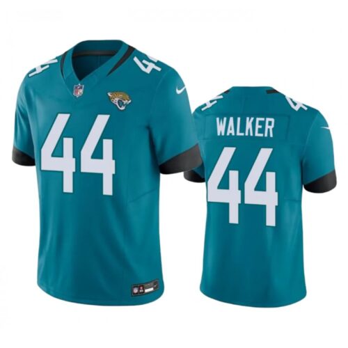 68613d2d7f39e_1 Men's Jacksonville Jaguars #44 Travon Walker Teal 2023 F.U.S.E Vapor Untouchable Limited Stitched Jersey