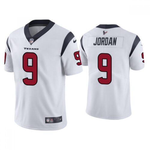 68613d31c9d34_1 Men's Houston Texans #9 Brevin Jordan White Vapor Untouchable Limited Stitched Jersey