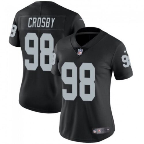 68613d58d2ae9_1 Women's Oakland Raiders #98 Maxx Crosby Black Vapor Untouchable Limited Stitched NFL Jersey(Run Small)