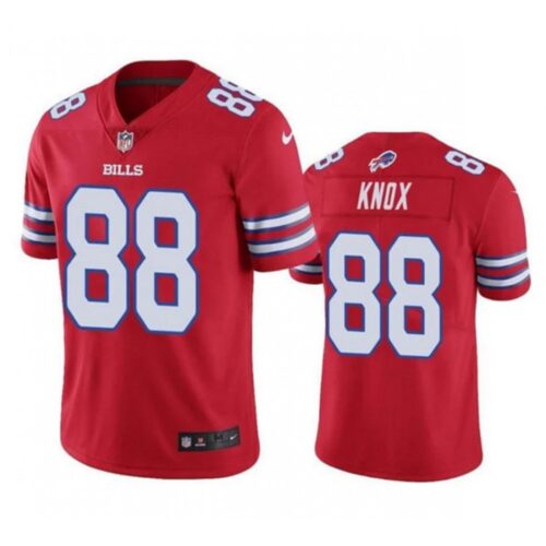 68613d74d43a5_1 Men's Buffalo Bills #88 Dawson Knox Red Vapor Untouchable Limited Stitched Jersey