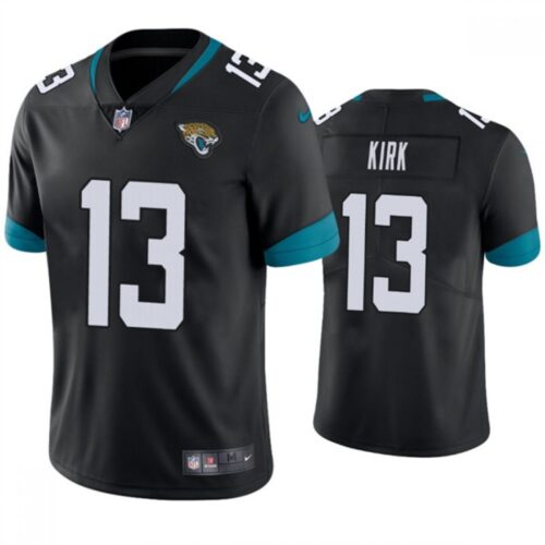 68613dd0685b8_1 Men's Jacksonville Jaguars #13 Christian Kirk Black Vapor Untouchable Limited Stitched Jersey