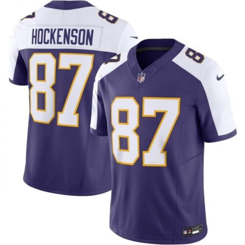 68613deb7bf1a_1 Men's Minnesota Vikings #87 T.J. Hockenson Purple 2023 F.U.S.E. Vapor Limited Stitched Jersey
