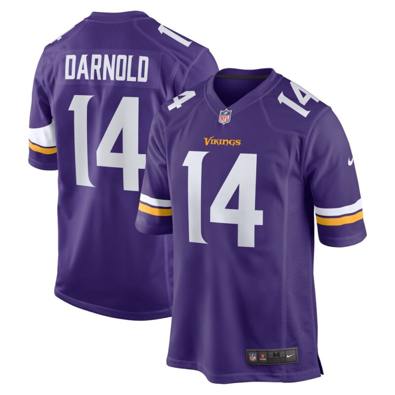 68613e0974be1_1 Men's Minnesota Vikings Sam Darnold Purple Team Game Jersey