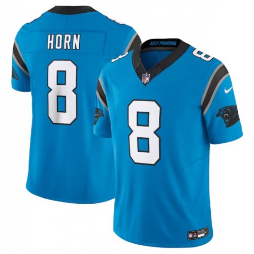 68613e52f1850_1 Men's Carolina Panthers #8 Jaycee Horn Blue 2023 F.U.S.E. Vapor Untouchable Stitched Football Jersey