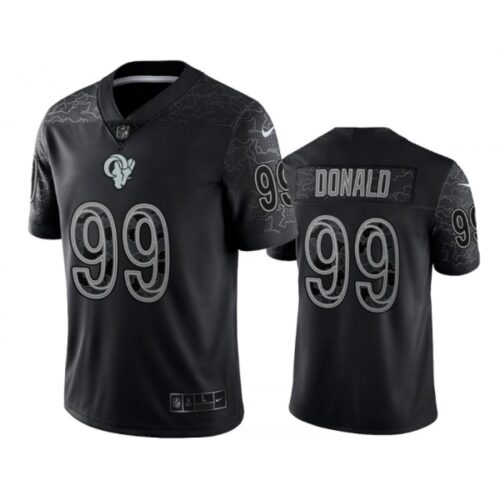 68613e64db552_1 Men's Los Angeles Rams #99 Aaron Donald Black Reflective Limited Stitched Football Jersey