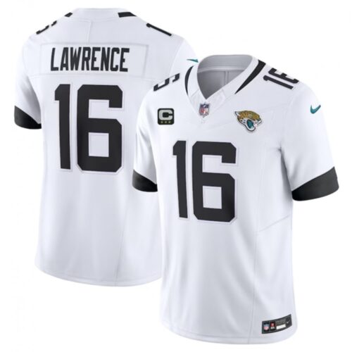68613e699c5e0_1 Men's Jacksonville Jaguars #16 Trevor Lawrence White 2023 F.U.S.E With 3- Star C Patch Vapor Untouchable Limited Stitched Jersey