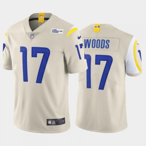 68613e86475e4_1 Men's Los Angeles Rams #17 Robert Woods 2020 Bone Vapor Untouchable Limited Stitched Jersey