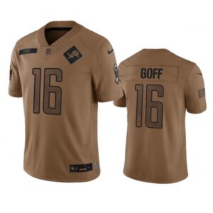 68613f08f0c1c_1 Men's Detroit Lions #16 Jared Goff 2023 Brown Salute To Service Limited Stitched Jersey