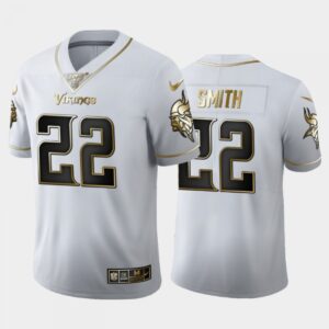 68613f47ac0ea_1 Men's Minnesota Vikings #22 Harrison Smith White 2019 100th Season Golden Edition Limited Stitched NFL Jersey