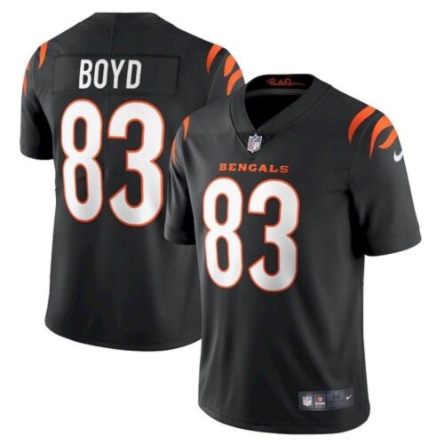 68613f5a05e33_1 Men's Cincinnati Bengals #83 Tyler Boyd 2021 New Black Vapor Untouchable Limited Stitched Jersey