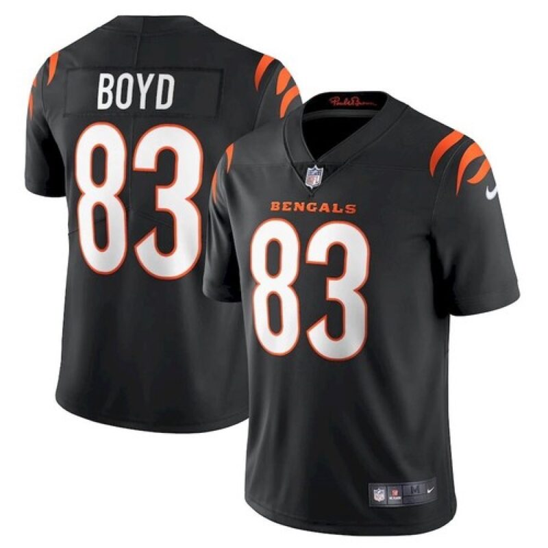 68613f5a05e33_1 Men's Cincinnati Bengals #83 Tyler Boyd 2021 New Black Vapor Untouchable Limited Stitched Jersey