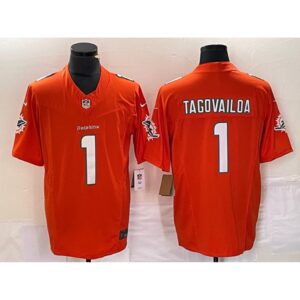68613f98ec313_1 Men's Miami Dolphins #1 Tua Tagovailoa Orange 2023 F.U.S.E Vapor Limited Stitched Football Jersey