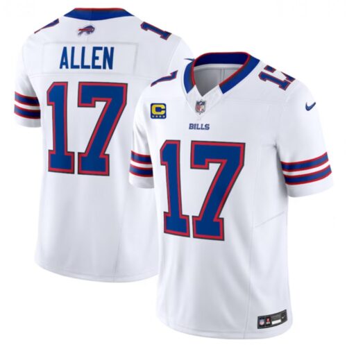 68613fa92bfba_1 Men's Buffalo Bills #17 Josh Allen White 2023 F.U.S.E. With 4-Star C Patch Vapor Untouchable Limited Stitched Jersey