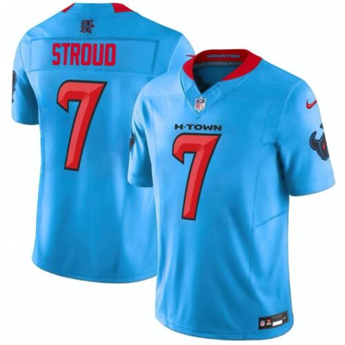 68613fb2131d1_1 Men's Houston Texans #7 C.J. Stroud Blue 2024 Vapor F.U.S.E. Limited Stitched Jersey