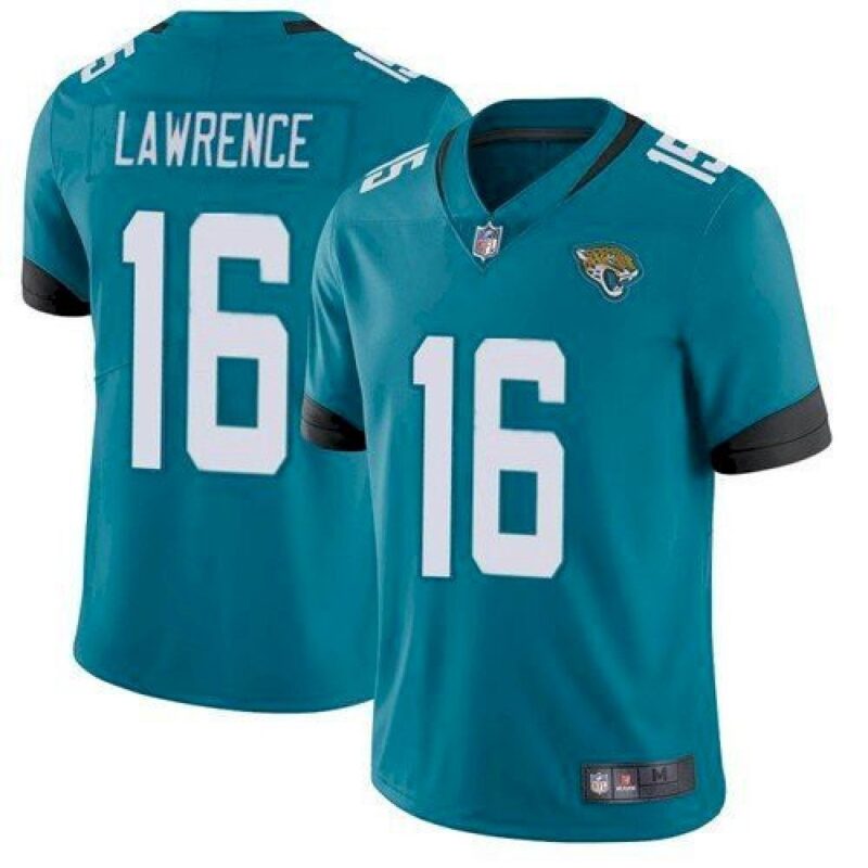 68613fb43811a_1 Youth Jacksonville Jaguars #16 Trevor Lawrence Teal Vapor Untouchable Limited Stitched Jersey