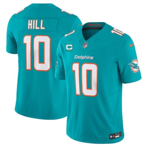 68613fba8d0cb_1 Men's Miami Dolphins #10 Tyreek Hill Aqua 2023 F.U.S.E With 2-Star C Patch Vapor Limited Stitched Football Jersey