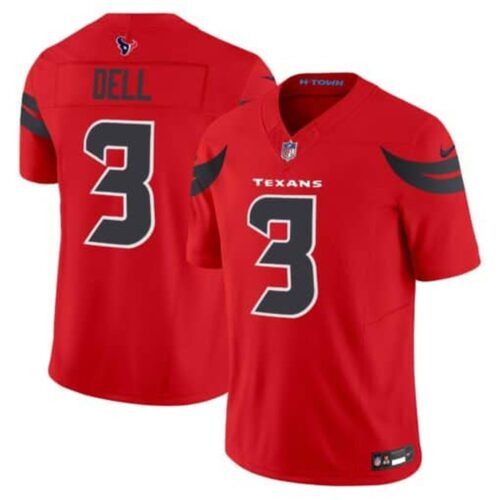 68613ffe7d249_1 Men's Tank Dell Red Houston Texans #3 Vapor F.U.S.E. Limited Jersey
