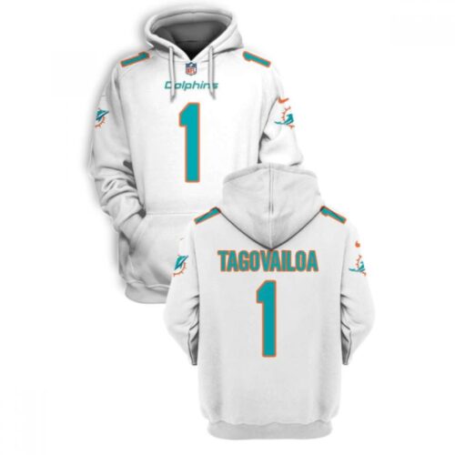 686140763f948_1 Men's Miami Dolphins Active Player Custom 2021 White Pullover Hoodie