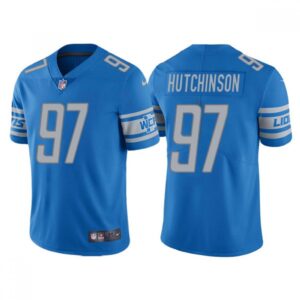 686140c3a1a3b_1 Men's Detroit Lions #97 Aidan Hutchinson Blue NFL Draft Vapor Untouchable Limited Stitched Jersey