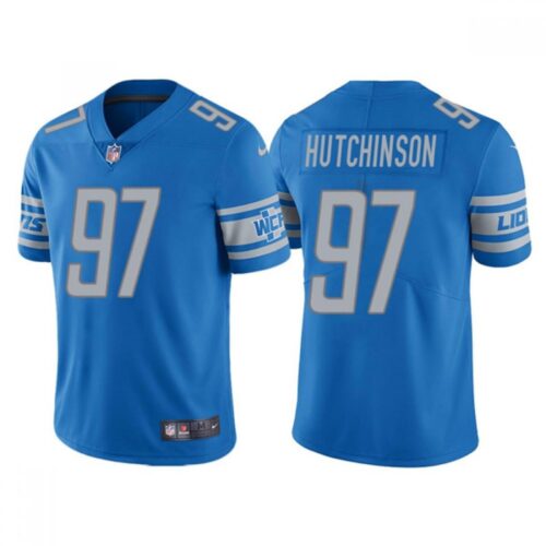 686140c3a1a3b_1 Men's Detroit Lions #97 Aidan Hutchinson Blue NFL Draft Vapor Untouchable Limited Stitched Jersey