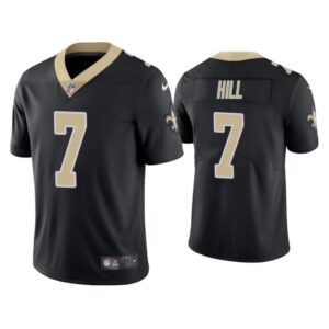 686140ed61d62_1 Men's New Orleans Saints #7 Taysom Hill Black Vapor Untouchable Limited Stitched Jersey