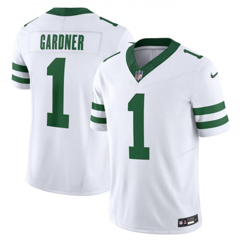686140ff0669c_1 Men's New York Jets #1 Ahmad Sauce Gardner White 2023 F.U.S.E. Vapor Limited Throwback Stitched Football Jersey